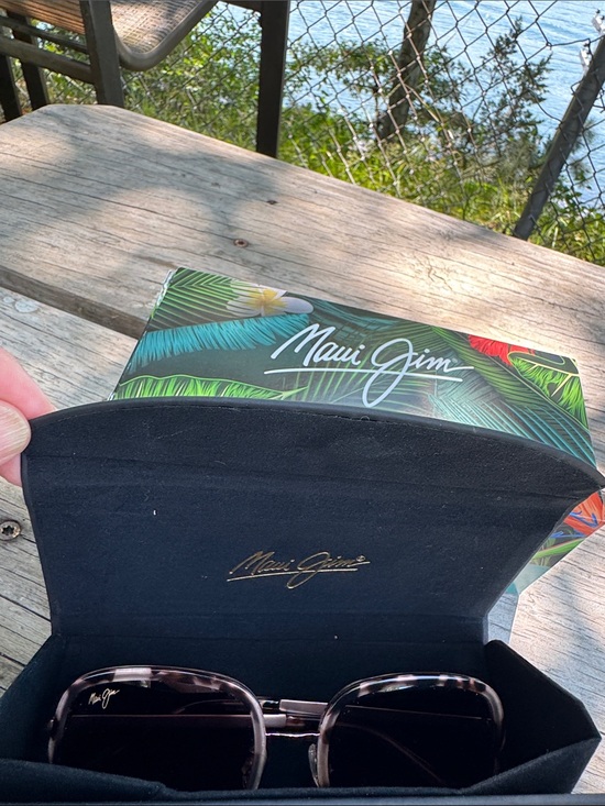 Maui Jim Accessories - Maui Jim Rose Pua Pink Tortoiseshell Sunglasses with Rose Gold Lenses